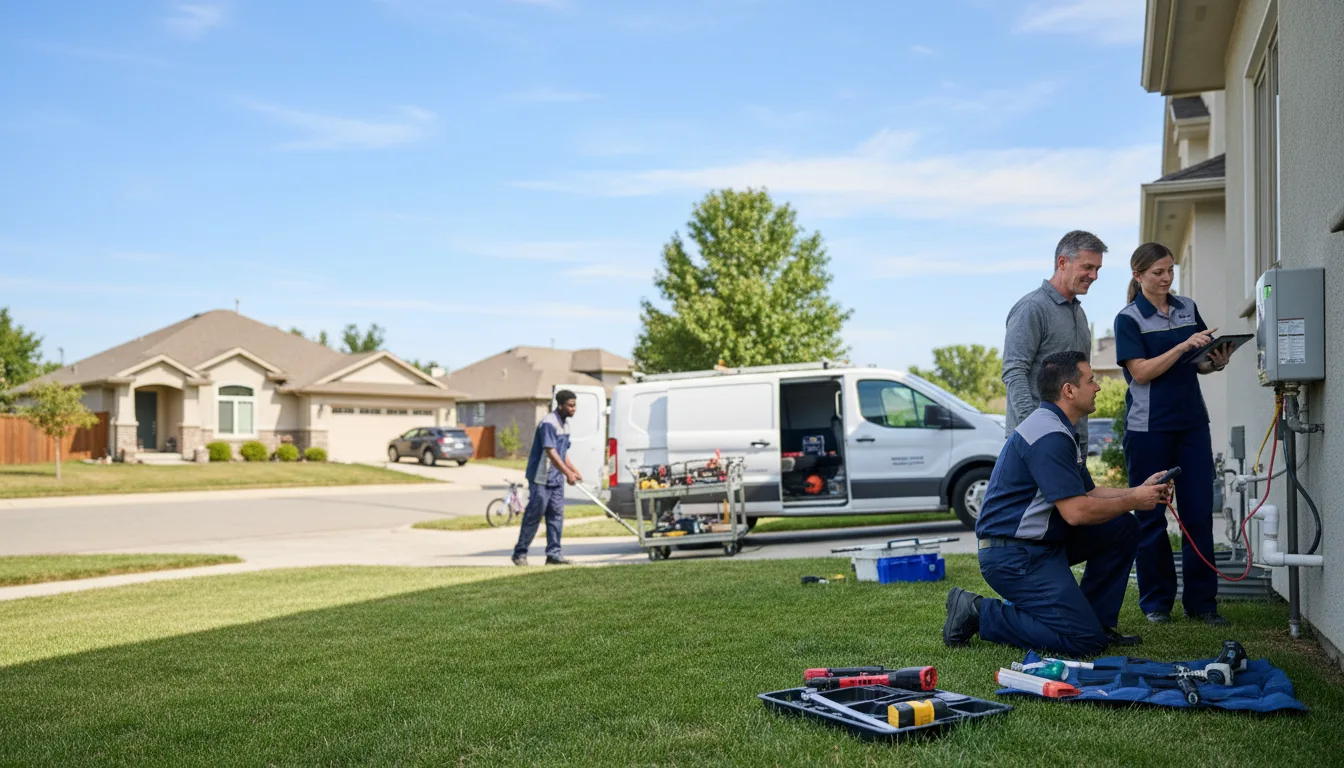 Tankless water heater service in Meadview, AZ